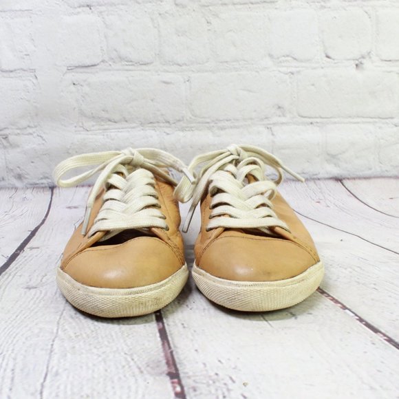 Frye Chambers Brown Leather Lace up Low Sneaker Size US 3 - Picture 4 of 9